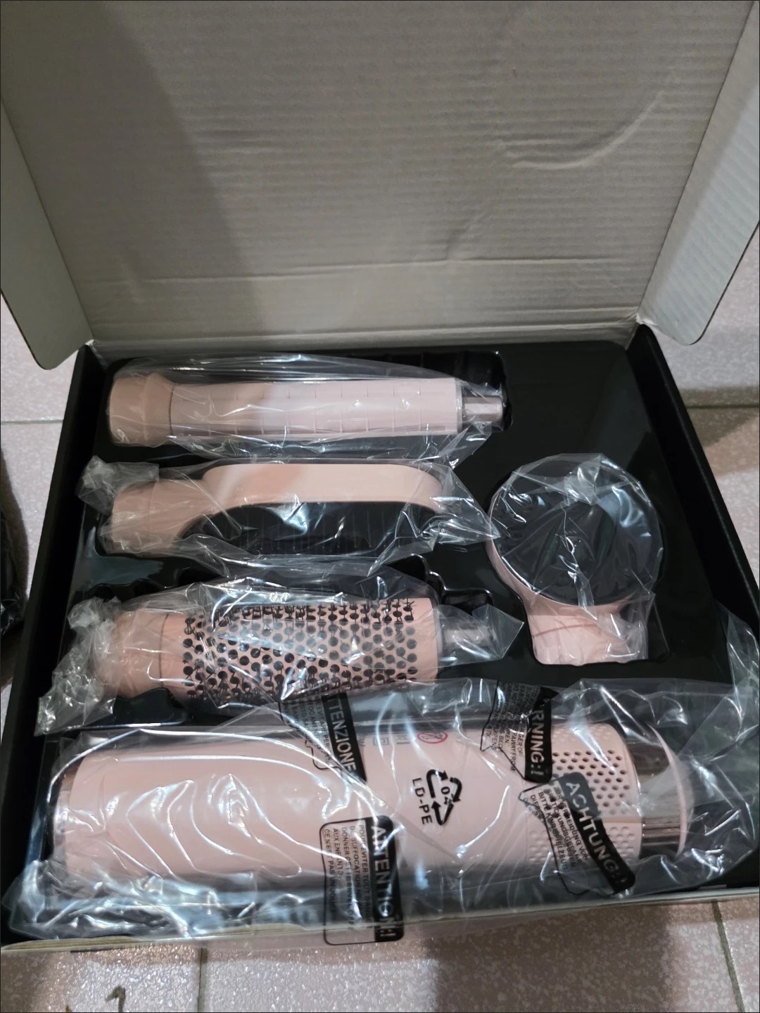 5-IN-1 온풍 브러시: 자동 컬링기, 스트레이트너 및 다기능 헤어 드라이어 photo review
