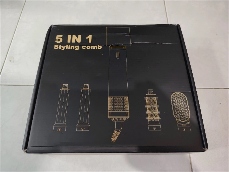 5-IN-1 온풍 브러시: 자동 컬링기, 스트레이트너 및 다기능 헤어 드라이어 photo review