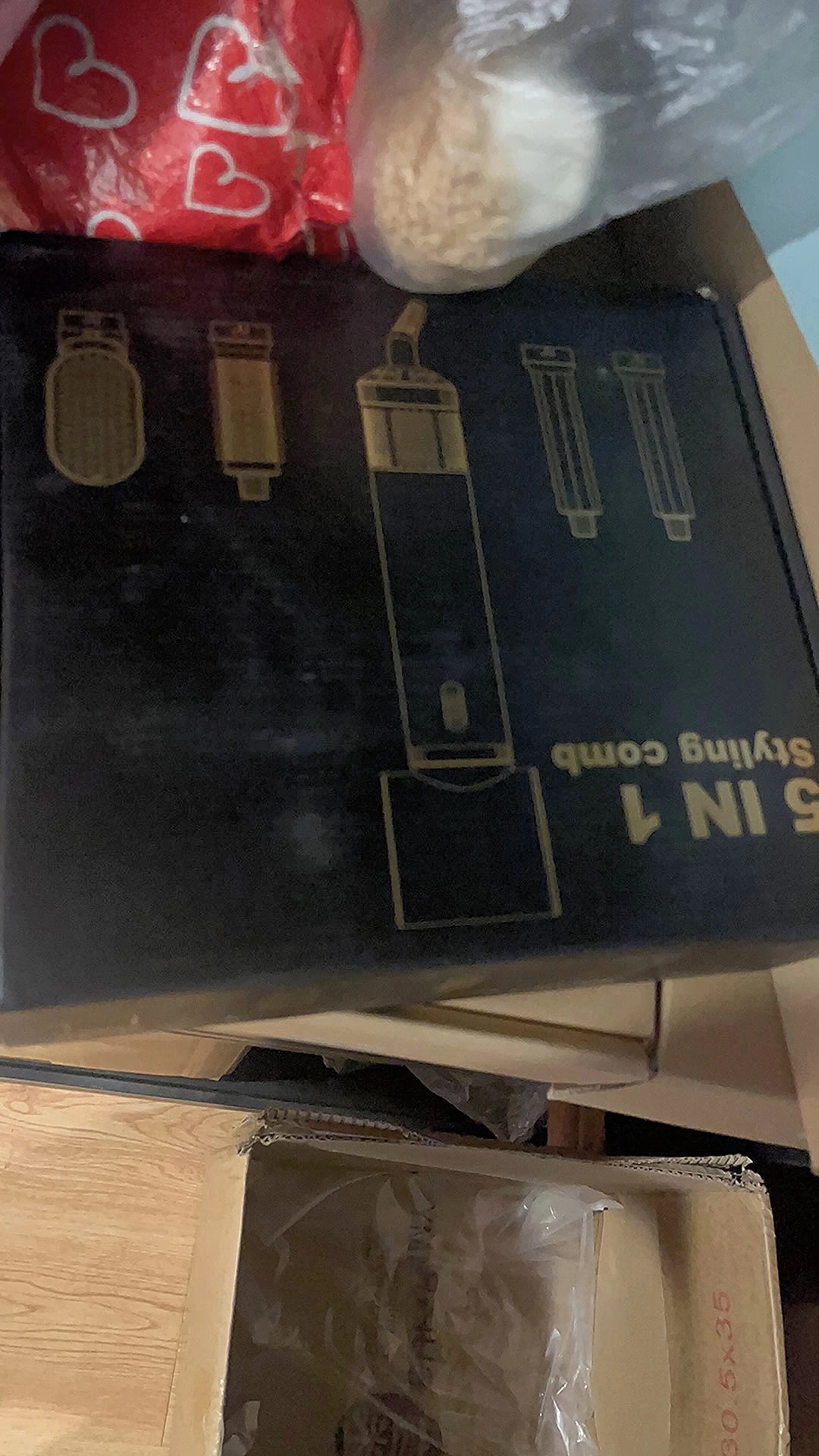 5-IN-1 온풍 브러시: 자동 컬링기, 스트레이트너 및 다기능 헤어 드라이어 photo review