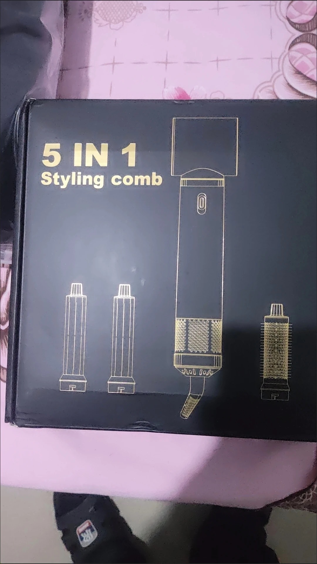 5-IN-1 온풍 브러시: 자동 컬링기, 스트레이트너 및 다기능 헤어 드라이어 photo review